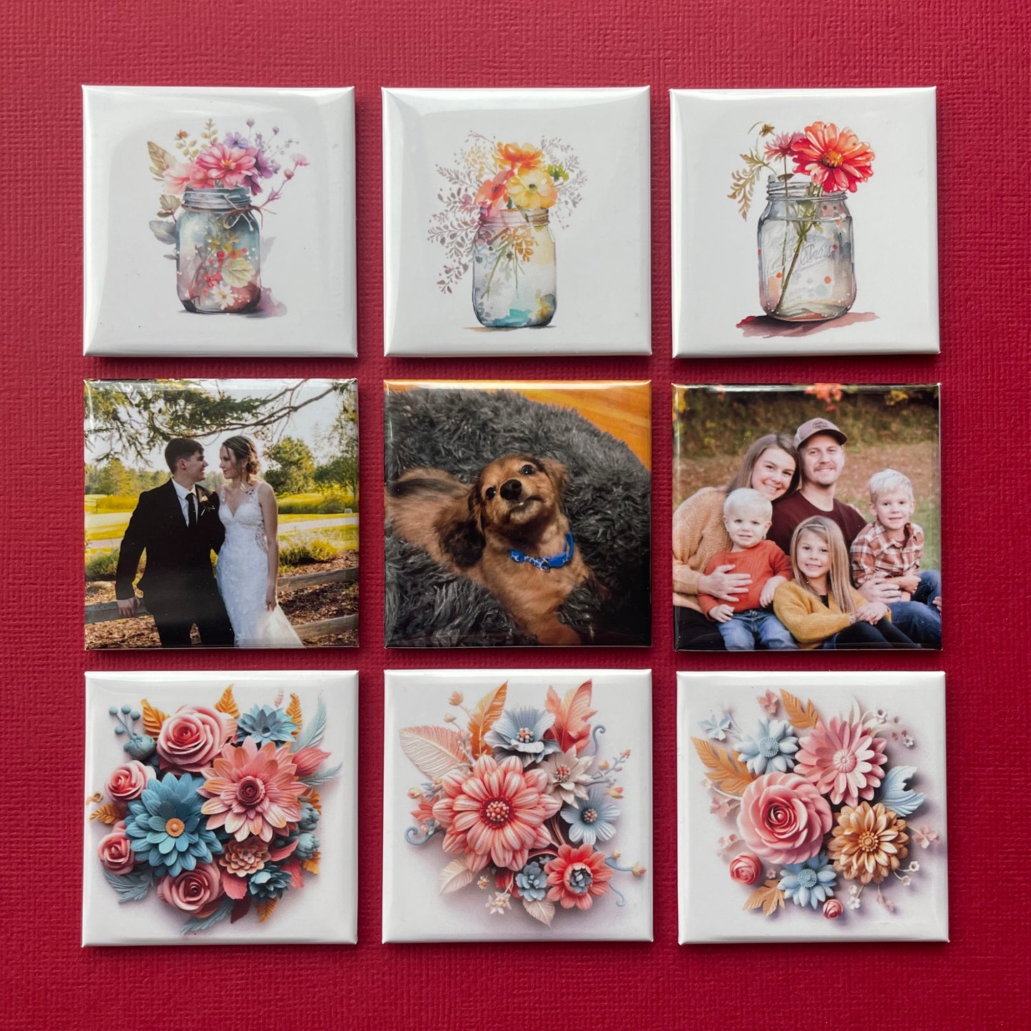 Personalized Photo Magnets